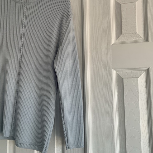 Weekend by Basler light blue pullover long sleeve turtleneck - Picture 3 of 6